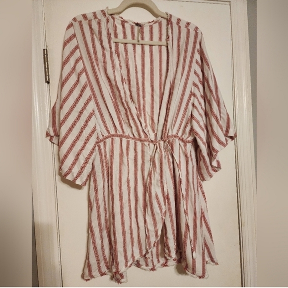 Free people wrap mini dress size small - Picture 5 of 13